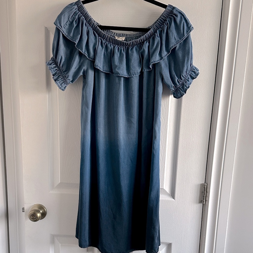 Hem & Thread Tencel Denim Dress size Medium